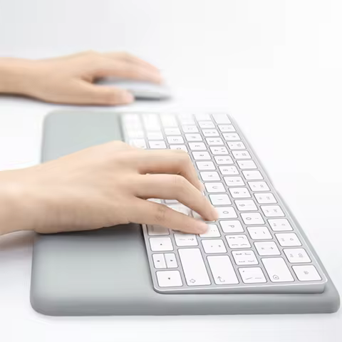 New Silica Gel Keyboard Palm Rest Keyboard Base for Apple Mac Magic Keyboard 2 Wrist Rest Trackpad H