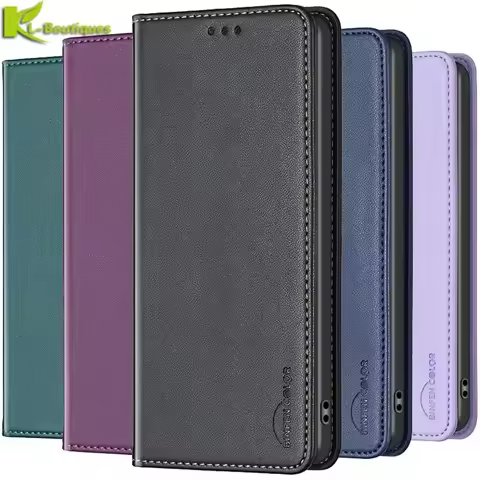 For Xiaomi Redmi 13C 14C Case Leather Flip Magnetic Phone Case on sFor Xiomi Redmi 14C Book Cover Re