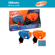 Nerf Guns Toy Elite 2.0 Trio Combo Pack, 2 Trio Nerf Blasters, 6 Nerf Elite Darts, Pull Down Priming