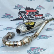Full stainless NORIFUMI Rocket 4 exhaust MUFFLER PNP MOTOR XR150 XR200 XR 150/200 KLX 150 CRF 150/CR