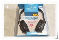 【TurboShop】原廠 A-GOOD 頭戴式耳機麥克風(黑色.可折疊式.皮革耳罩.重低音.內建線控麥克風)
