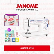MESIN JAHIT JANOME S-950 FLATBED S950 JAPAN QUALITY GARANSI RESMI
