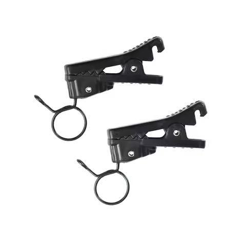 Canfon 2pcs Lapel/Lavalier Microphone ABS Tie Clip for SONY uwp V1/D11/D21 ECM-V1BMP Sennheiser Sara
