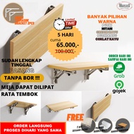 Wall-Mounted Folding Table Hanging Table/ Computer Table/ 60X30,80,40,100X40 work table kitchen tabl