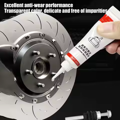 Brake Grease Heat Resistant Eliminating Squeal Brake Grease Long-Lasting Moisture Proof Car Lubricat