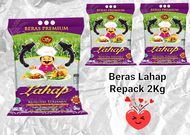 Lahap Beras Premium Repack 1,5Kg dan 2Kg / 2 Kg / 2 Kilo