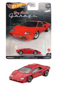 Hot Wheels Car Culture Jay Leno Garage - Lamborghini Countach 5000 QV [3 Years Old] HCK09 Red
