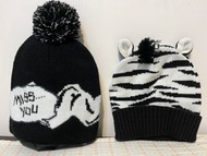 毛線帽 寶寶帽子 針織帽 冬款保暖帽子 毛帽 造型帽 斑馬 史努比 bossini