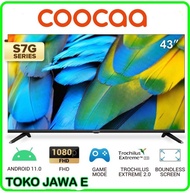 SKUYY COOCAA 43 INCH ANDROID TV 43S7G ANDROID 11 - GARANSI RESMI