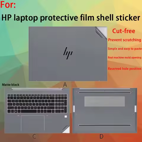 For HP Envy X360 2-in-1 14-fa/16-ac sticker 16-ac 16-h laptop protective film Customized scratch-res