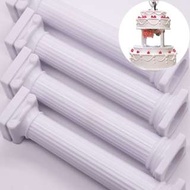 ▪4件組▪羅馬柱蛋糕支撐架/塑料多層蛋糕柱/DIY翻糖蛋糕支撐桿/可重覆使用