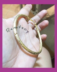 10k pure gold filled bangles