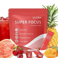 Ulora Superfocus Drink Mix-Menyokong ADHD, Menyokong Produktiviti dan Pemacu, Meningkatkan Fokus, Te