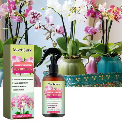 Orchid Fertilizer Spray Promote Flowering Growth Enhance Disease Resistance Mild Ingredients Profess