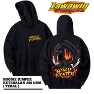 SWEATER HOODIE - JUMPER - MURAI BATU - SINGLE FIGHTER - MURAI INDONESIA PREMIUM QUALITY - HOODIE TOP