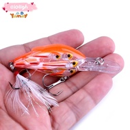ELO11 Fishing Lures, 9g 7.5cm Fishing Lures Bait, Professional Artificial Group Fishes Crankbait Out