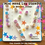 Bubbly Bodega Mini Mood Log Stamps