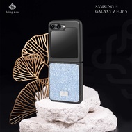 Bling & Co เคส Samsung Galaxy Z Flip 5 Case ลายกลิตเตอร์ กากเพชร วิบวับ Sparking premium case กันกระ