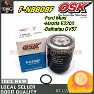 OSK FUEL FILTER PENAPIS DIESEL F-N8808 F-N8808F PENAPIS DIESEL LORI FORD MAXI MAZDA E2200 DAIHATSU D