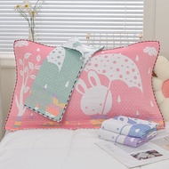 24 Options Cartoon Pillow Cover Pillow Cover Three-Layer Gauze Pillow Cover Super Soft Gauze Cover A