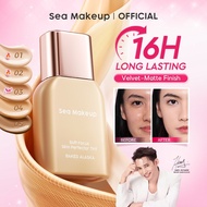 Sea Makeup Soft Focus Perfector Fawless Skin Tint High Coverage  Cushion Velvet Matte Lightweight 16