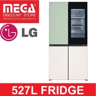 LG GF-Q5143GE 527L FRENCH DOOR ( 2 TICKS) + FREE $100 GROCERY VOUCHER BY LG (31/05/2024)