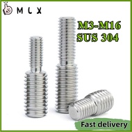Skru Penyesuai 304 Stainless Steel Adapter Screw Thread Converter Male to Female M3-M16【ZHX-MLX-MB-1