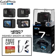New Gopro Hero 7 Black Free Sandisk Extreme 32gb + Gopro 39 inch Pole