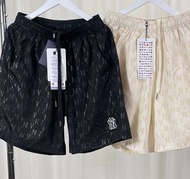 韓國預訂 2色選 MLB NY 滿版 刺繡logo 短褲