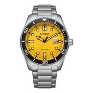 【CITIZEN 星辰】 GENT'S AW1760-81Z 日本機芯 光動能 日期顯示 現代 時尚 石英 水鬼 男士 手錶 腕錶