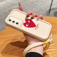 Casing hp for Samsung A17 4G A17 5G M17 5G F17 5G Case Casing emoji and love pattern Cesing HP prote