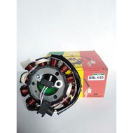 YAMAHA SRL110 LAGENDA110 SRL 110 LAGENDA FUEL COIL ASSY STARTER COIL MAGNET COIL KOIL FIELD FUSE COI