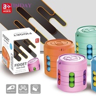 LATINDAY Rotating Ball, Rotating Ball Finger Gyro Soda Can Fidget Toy, Plastics  Finger Spinner Gyro