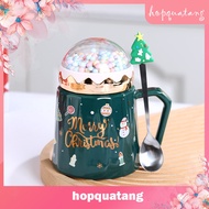 Cốc Ly Sứ Hộp Quà Tặng Noel Giáng Sinh 24/12 Cao Cấp Có Nắp Đậy Kèm Thìa