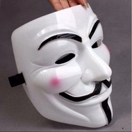 Ghost Mask - Halloween Hacker Mask