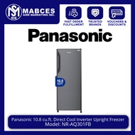 Panasonic 10.8 cu.ft. Direct Cool Inverter Upright Freezer NR-AQ301FB