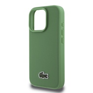 เคสมือถือ LACOSTE Mag Hard Case for iP 16 Pro / 16 Pro Max - Green / Navy / Black