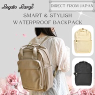 Legato Largo Stylish Waterproof Nylon Backpack for Women – 14L, Fits 13” Laptop, For Work & Travel