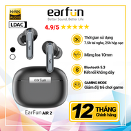 Tai nghe True Wireless Earfun Air 2 âm thanh LDAC hires thời gian nghe 9h