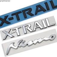 3D ABS Plastic NISMO XTRAIL SUNNY TIIDA TEANA QASHQAI Car Letters Rear Trunk Emblem Badge Sticker Decal Styling Auto Accessories