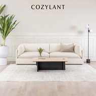 Cozylant Clara Fabric Sofa / 3 Seater Sofa / 2 Seater / White / Italian Minimalist Nordic / Living Room / Free Shipping