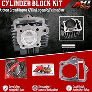 BORING BLOCK SEHER BORE UP AH1 RACING GRAND SUPRA X ASTREA WIN LAGENDA PRIMA STAR 53 MM - CYLINDER B