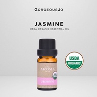GORGEOUS JO The Aroma Shop Organic Jasmine Pure Essential Oil (10ml)