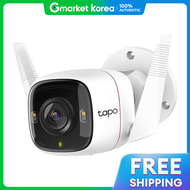 TP-LINK กล้องวงจรปิดภายนอก Tapo C320WS สำหรับบ้าน CCTV ความละเอียด 4 ล้านพิกเซล เลนส์คงที่ 3.89 มม.