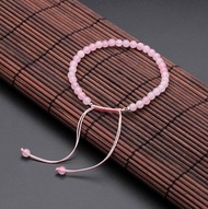 [HCM][NEW FASHION] Vòng đá thạch anh hồng 6mm dễ thương cho các bạn nữ cá tính