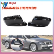 1Pair Car Rearview Mirror Covers Trim Caps for     E65 E66 E67 E46 Coupe E46  51167074236 5116707423