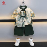 BoyBoys Kids  Hanfu Tang Suit CNY Traditional Cheongsam Tang suit Chinese Costume Baju Raya Cina Bud