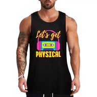 Cotton Tank Top 1 Cassette Tape And 80s Style Headphones For Those Who Like Fitness Popular Fashion 