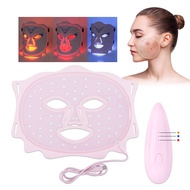 Light Therapy Led Facial Masks Beauty Soft Silicone Infrared Red Therapy Led Mask Flexible Led Face Mask