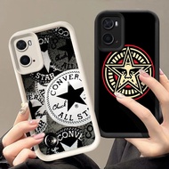 Q-98 CON stars Black white Case for OPPO A96 A77S A76 A57S A77 A57 A36 K10 Realme 9i